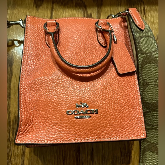New unused Coach Mini North South Tote - Picture 6 of 16